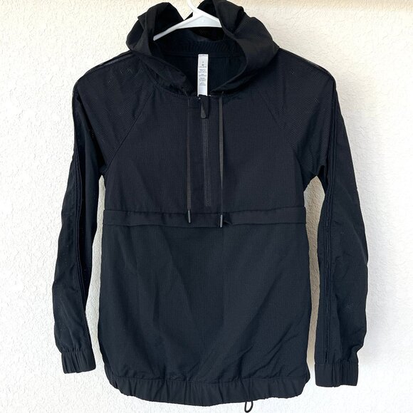 Lululemon Pack Light 1/2 Zip Pullover Hoodie Size 2 - Picture 2 of 10